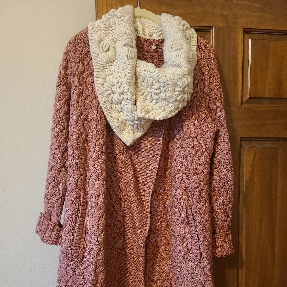 Anthropologie Sweater Coat, size M